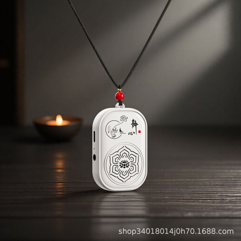 Small Pendant Player Traditional Music Machine Rechargeable Home Single Loop Mini Plug-In Card Small Speaker - Image 2